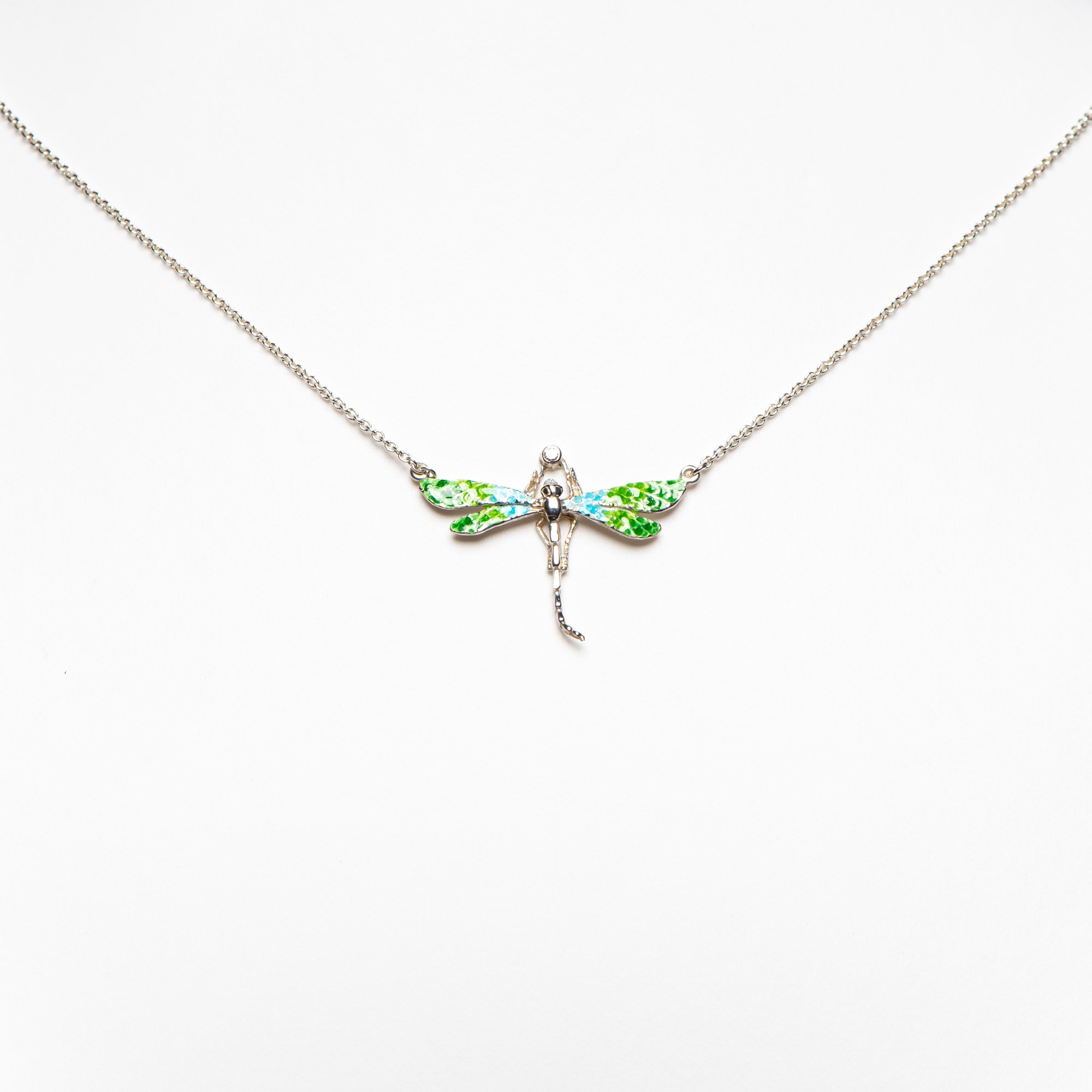 Collier Zirkonia Libelle