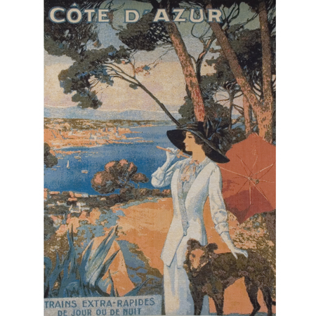 Wandkleed/Gobelin Cote d'Azur