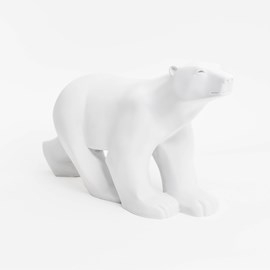 Sculptuur Polar Bear