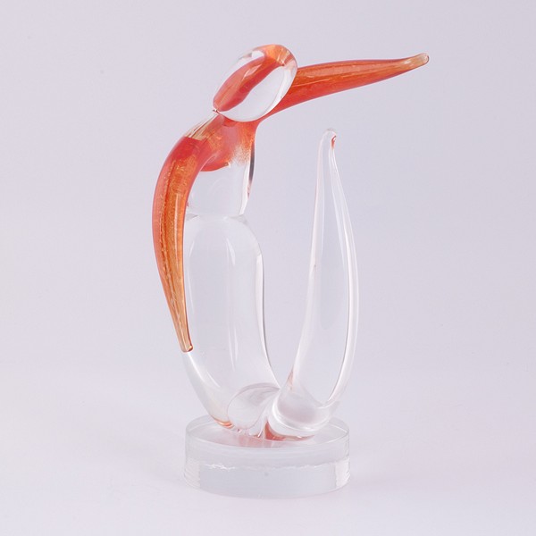 Glassculptuur Zeemeermin