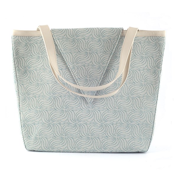 Handtas Design Nathalie - Blue Blossom