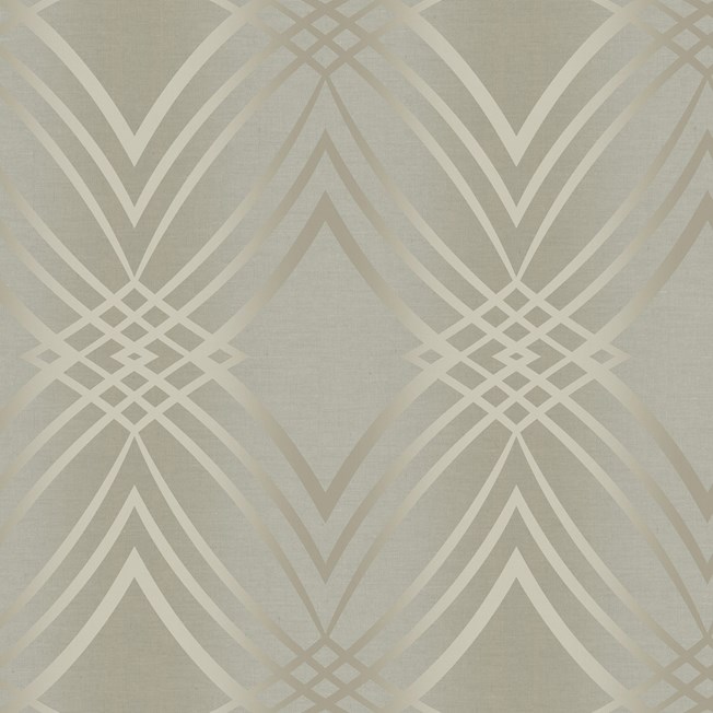 Behang Glamour Taupe