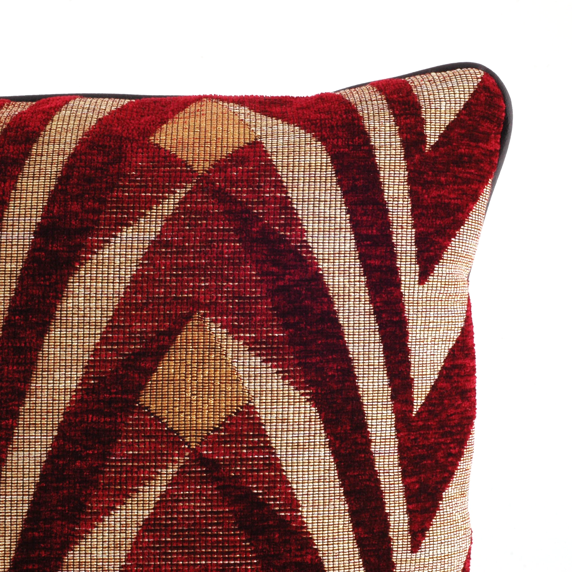 Detail Kussen Parabool Rood