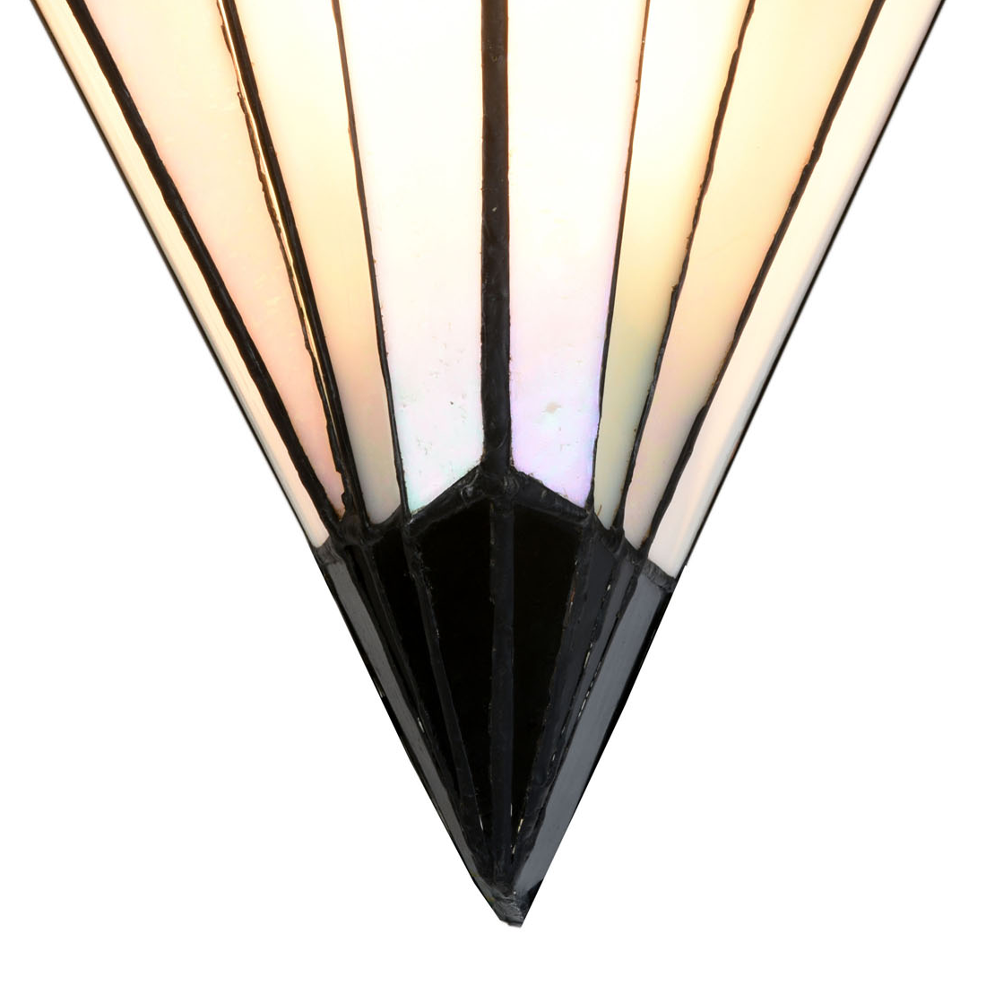 French Art Deco Tiffany Wandlamp Detail