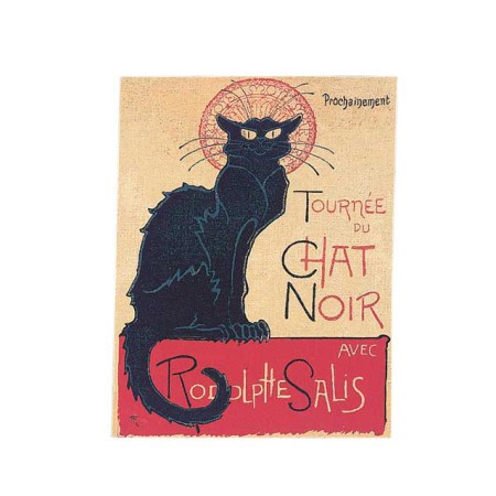 Wandkleed/Gobelin Chat Noir