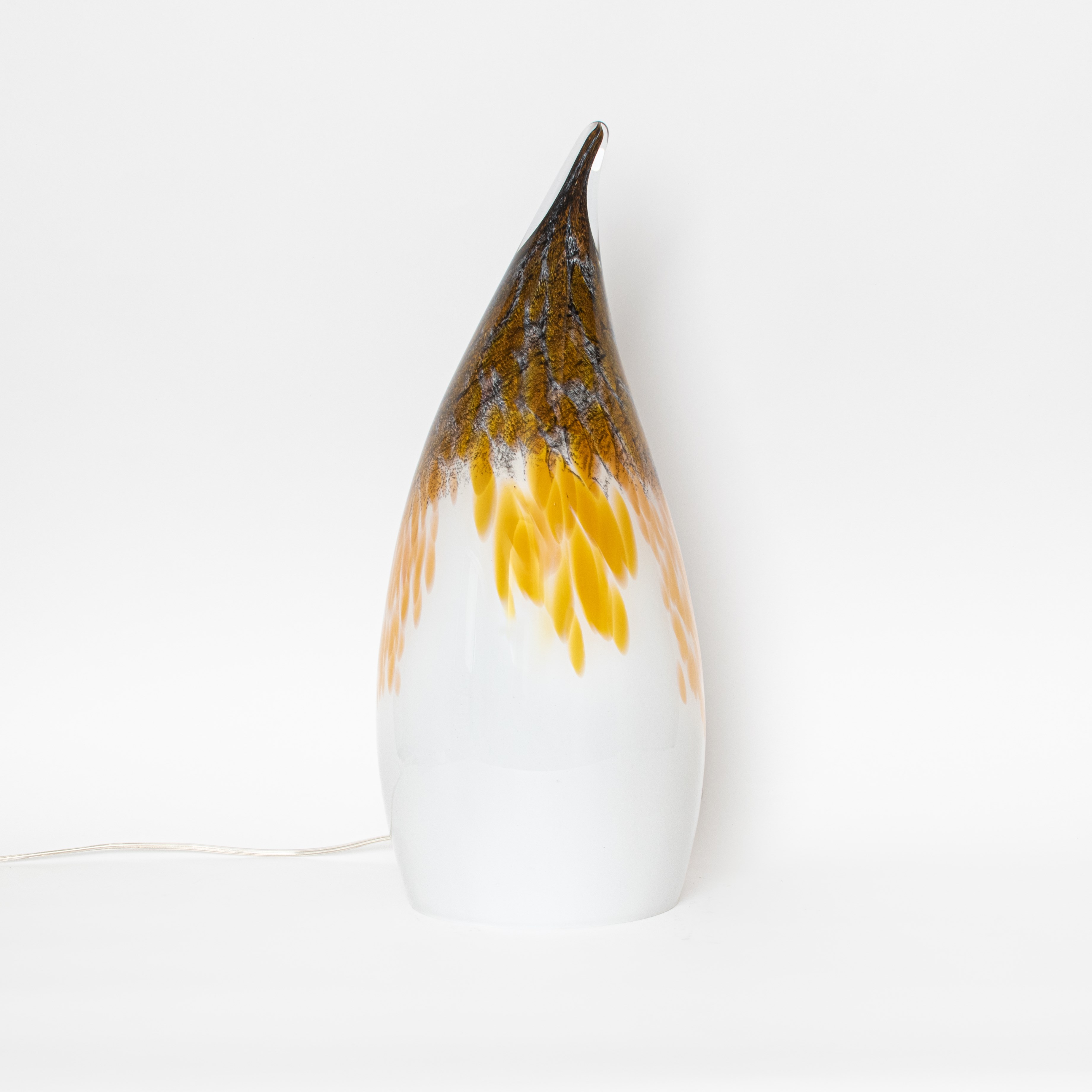 Tafellamp Druppel Marble Goud Zwart