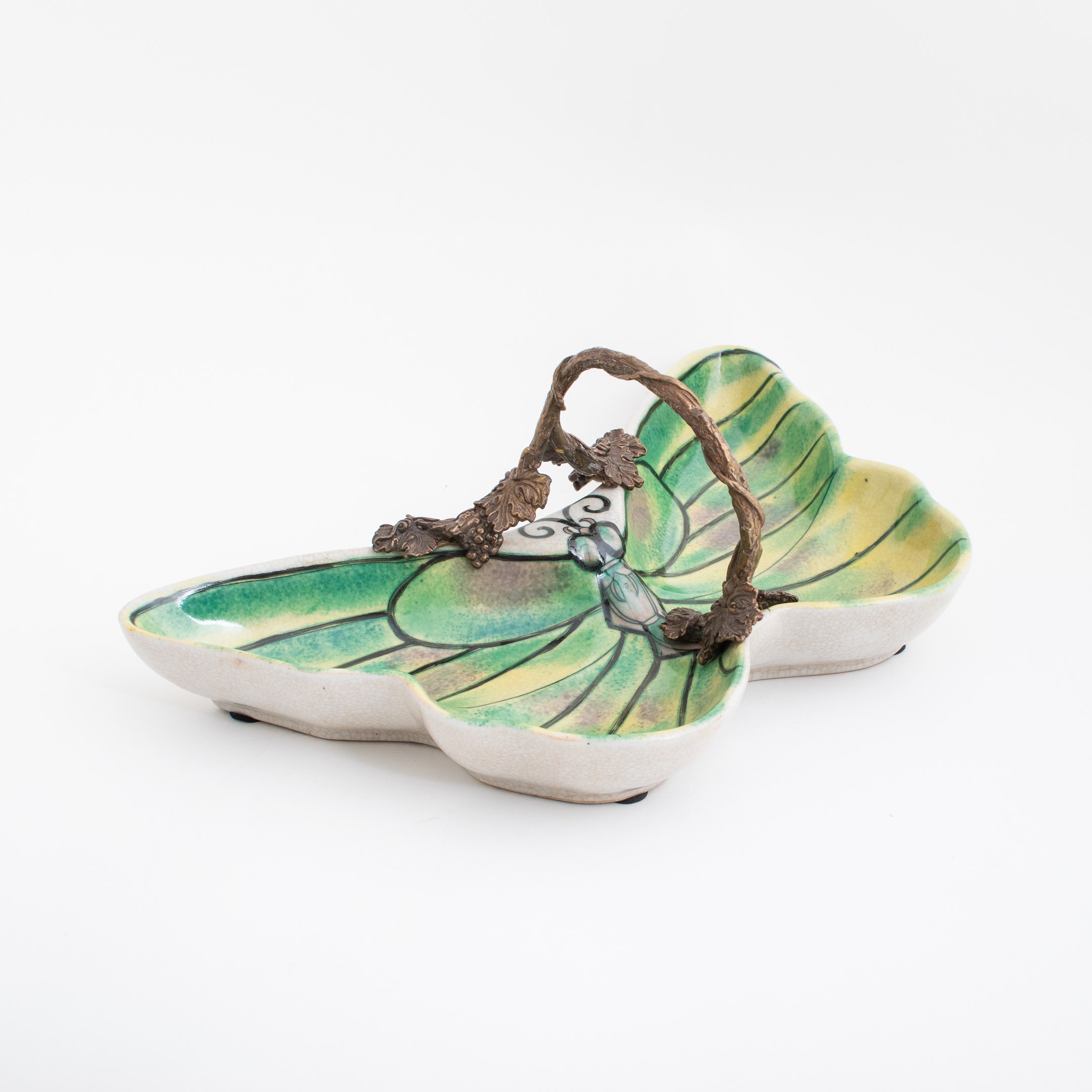 Art Nouveau Vlinderschaal