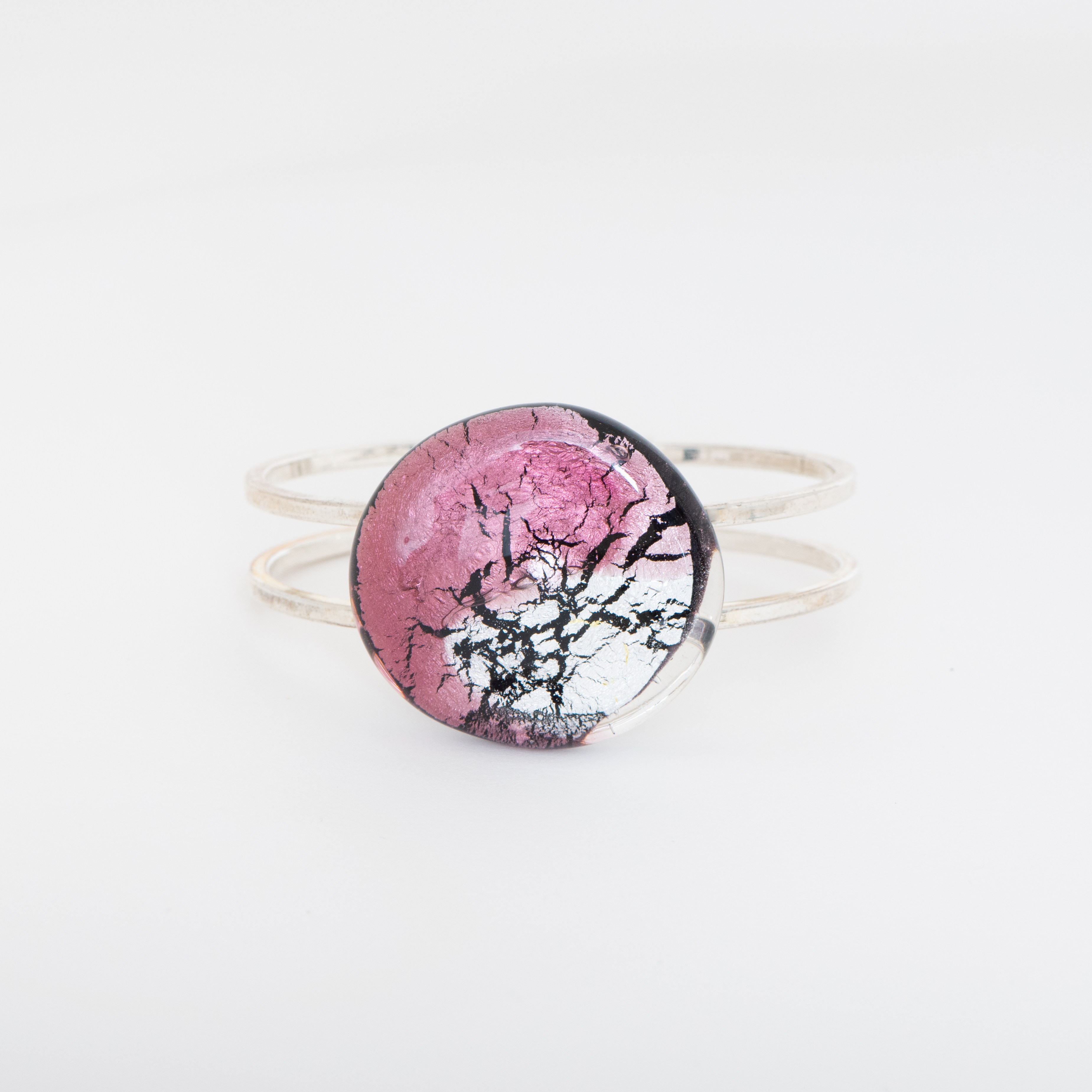 Armband Midnight Moon Roze / Zilver