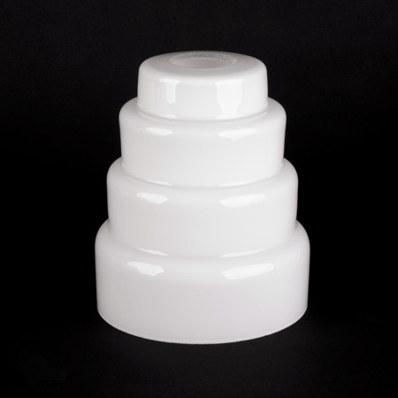 Opaline glaskap Ronde Pisa