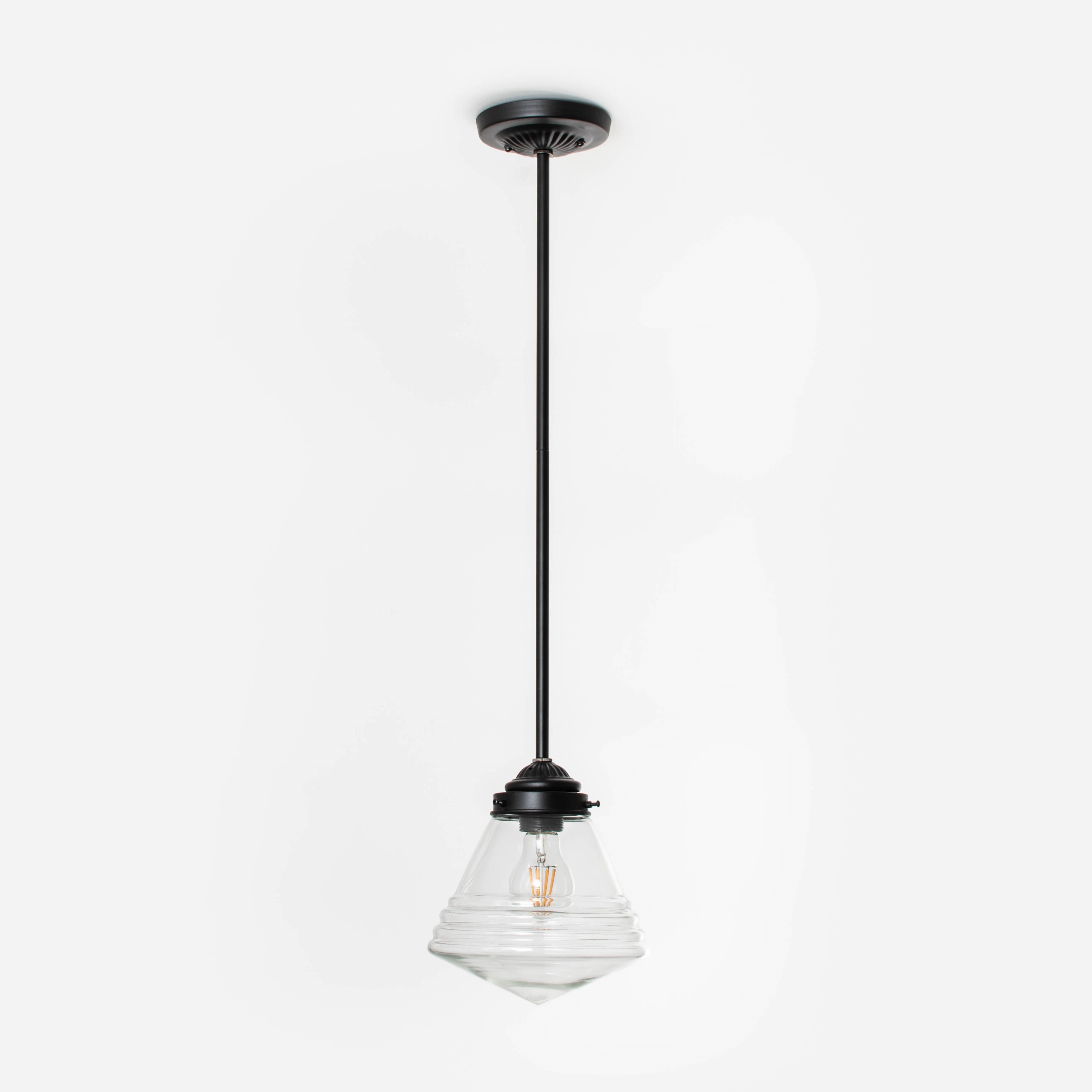 Hanglamp Luxe School Small Helder Moonlight 