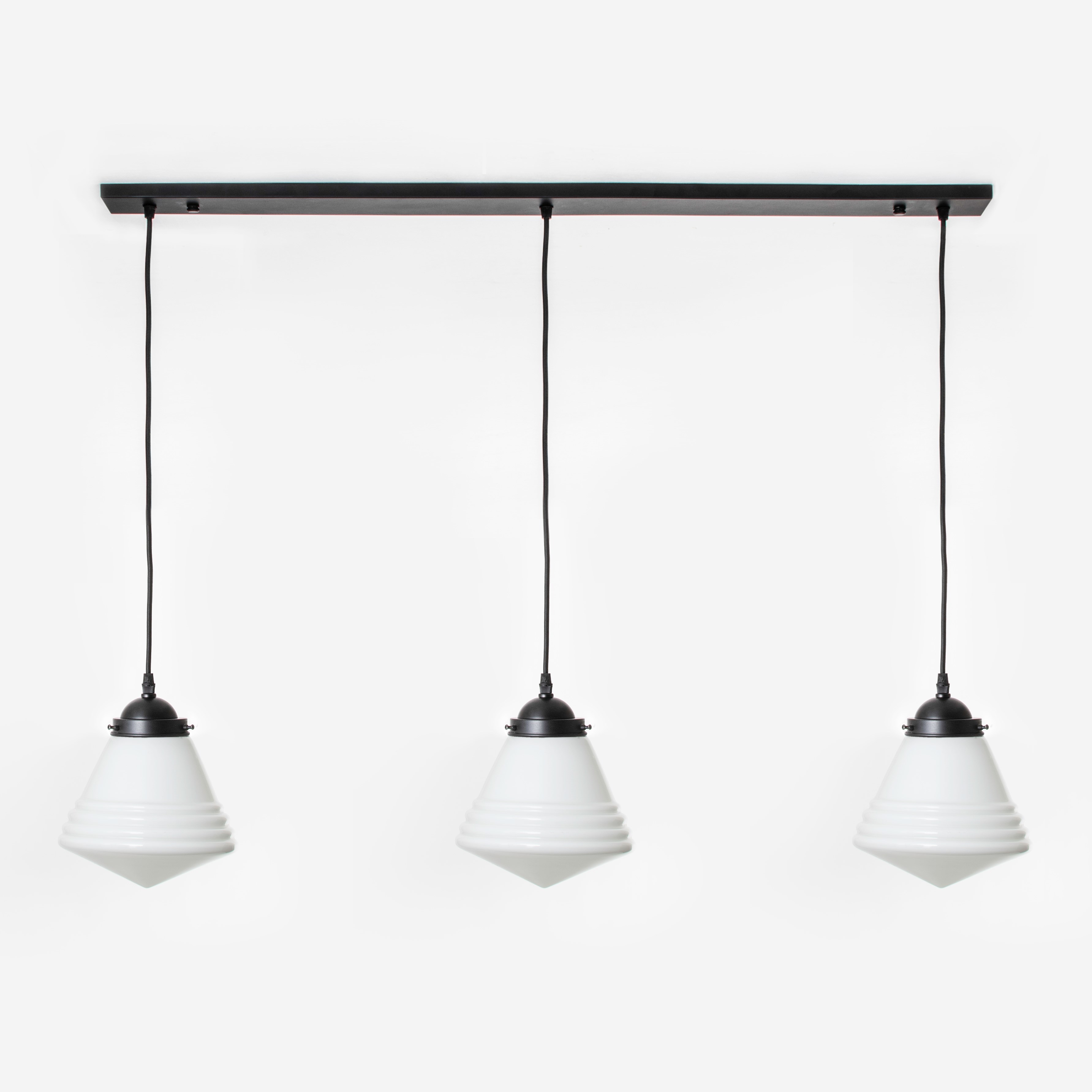 3 x Luxe School Small aan plafondbalk Moonlight