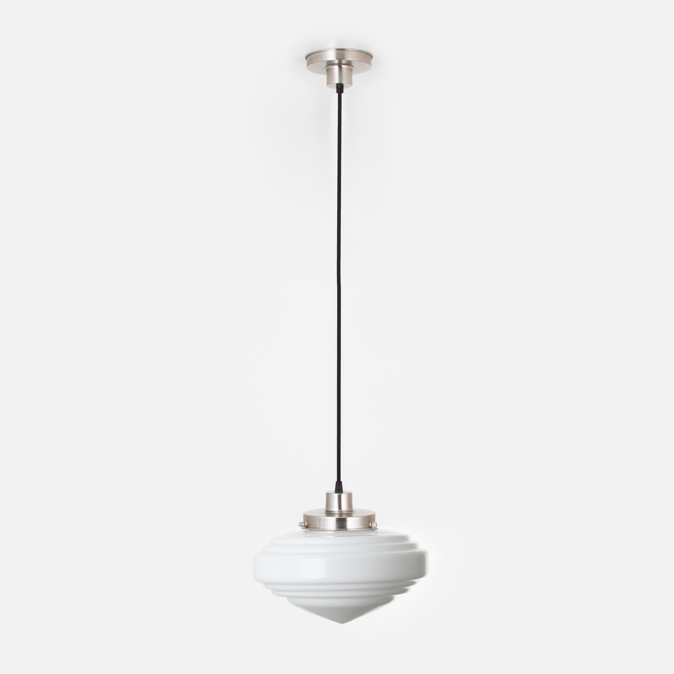 Hanglamp aan snoer Deco Punt 20's Matnikkel