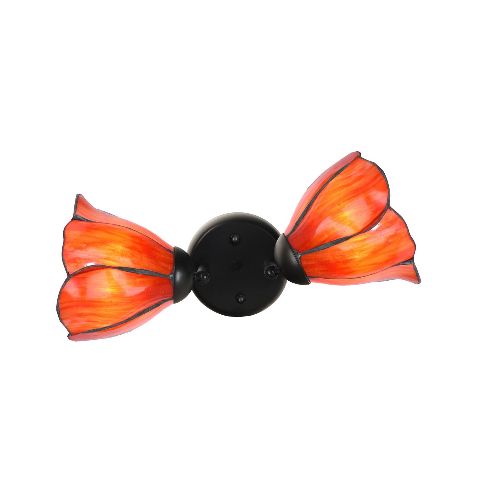 Dubbele spot Zwart met Tender Poppy