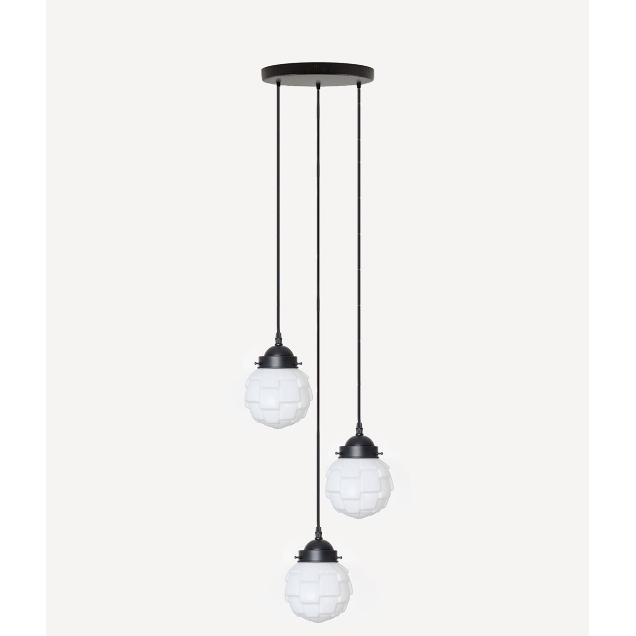 3 lichts hanglamp Bretagne