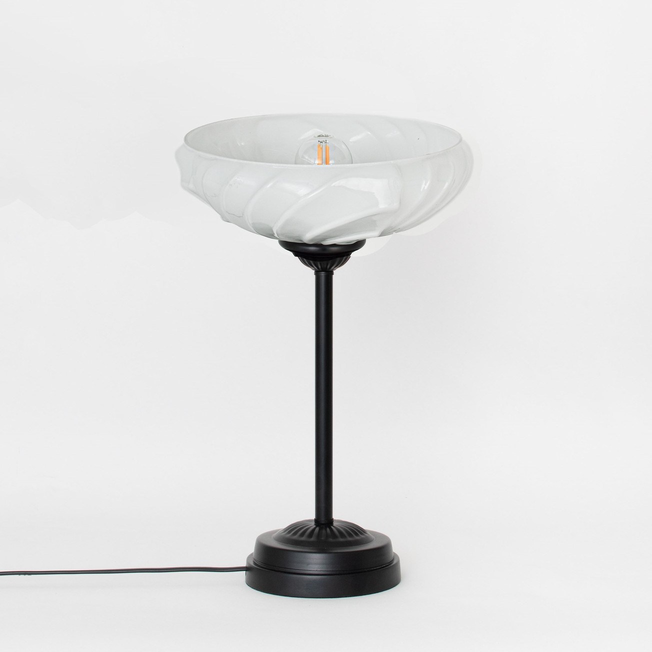 Slanke Tafellamp Swingbowl Moonlight