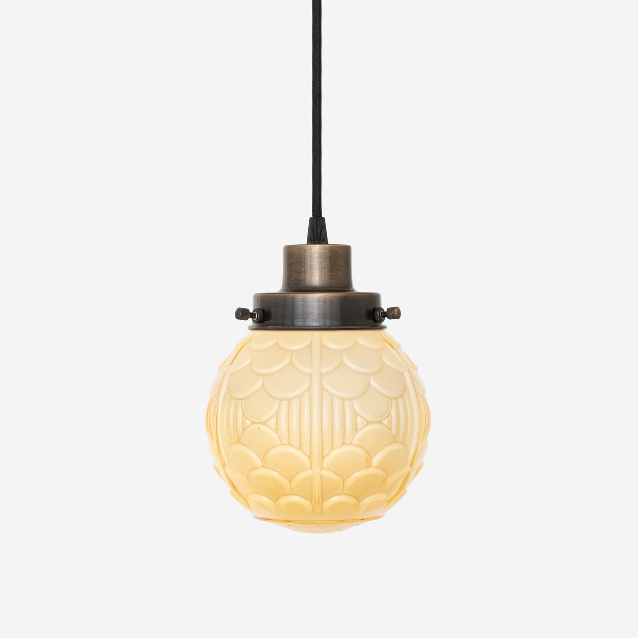 Hanglamp aan snoer Arcade Sunny 20's Brons