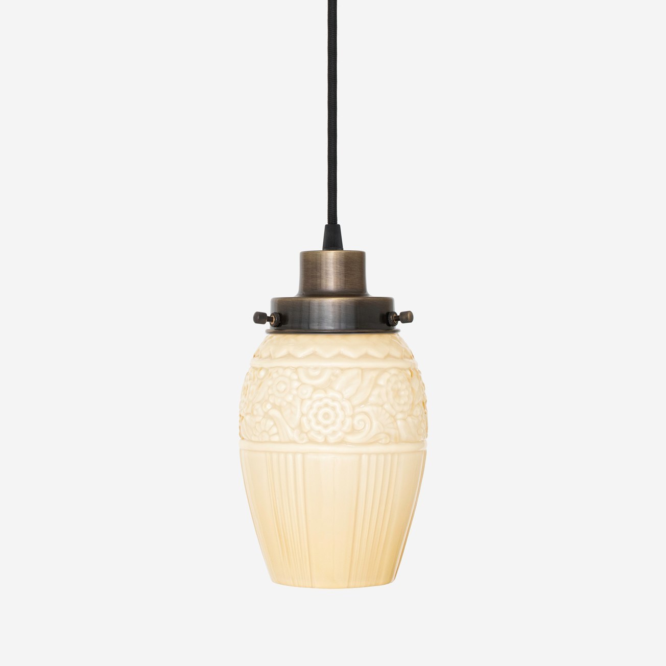 Hanglamp aan snoer Flower Yard Sunny 20's Brons