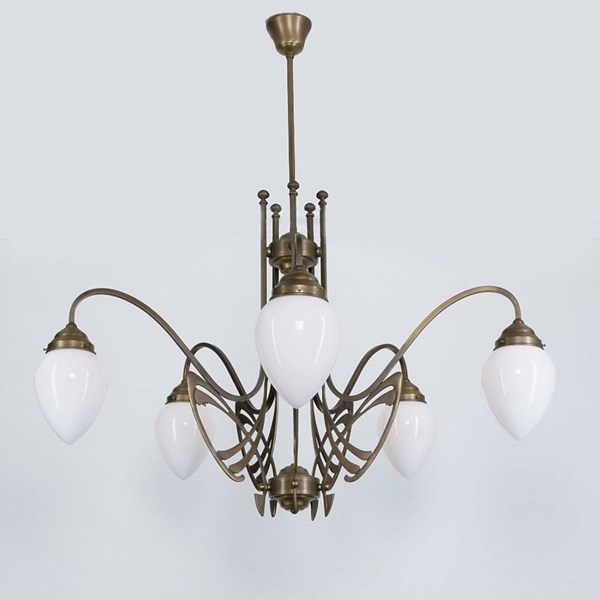Victor Horta Kroonluchter Elegantie