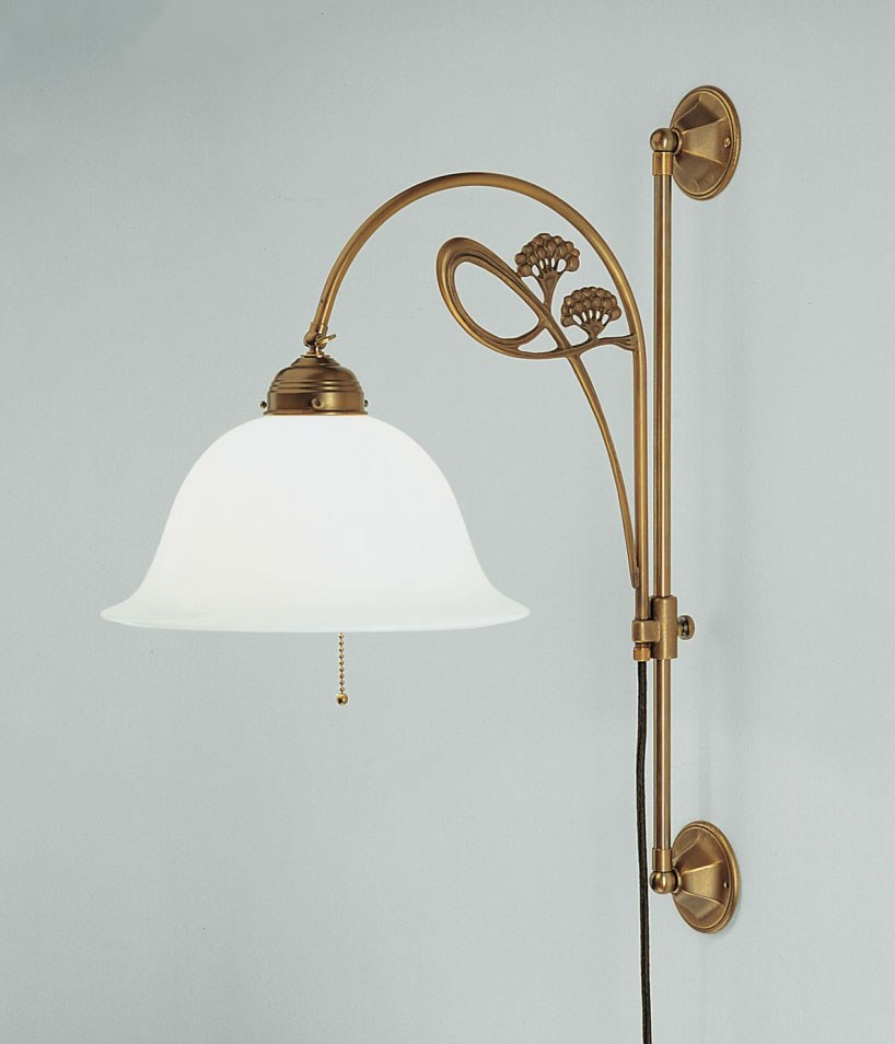 Wandlamp Jugendstil Fluitekruid