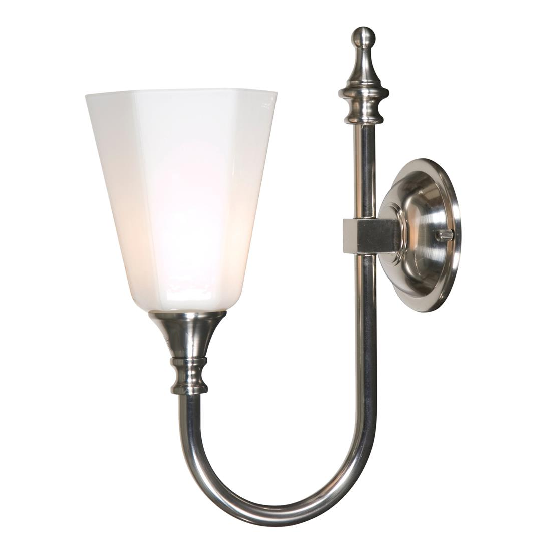 Badkamerlamp Classic Boog Hexagon als uplighter