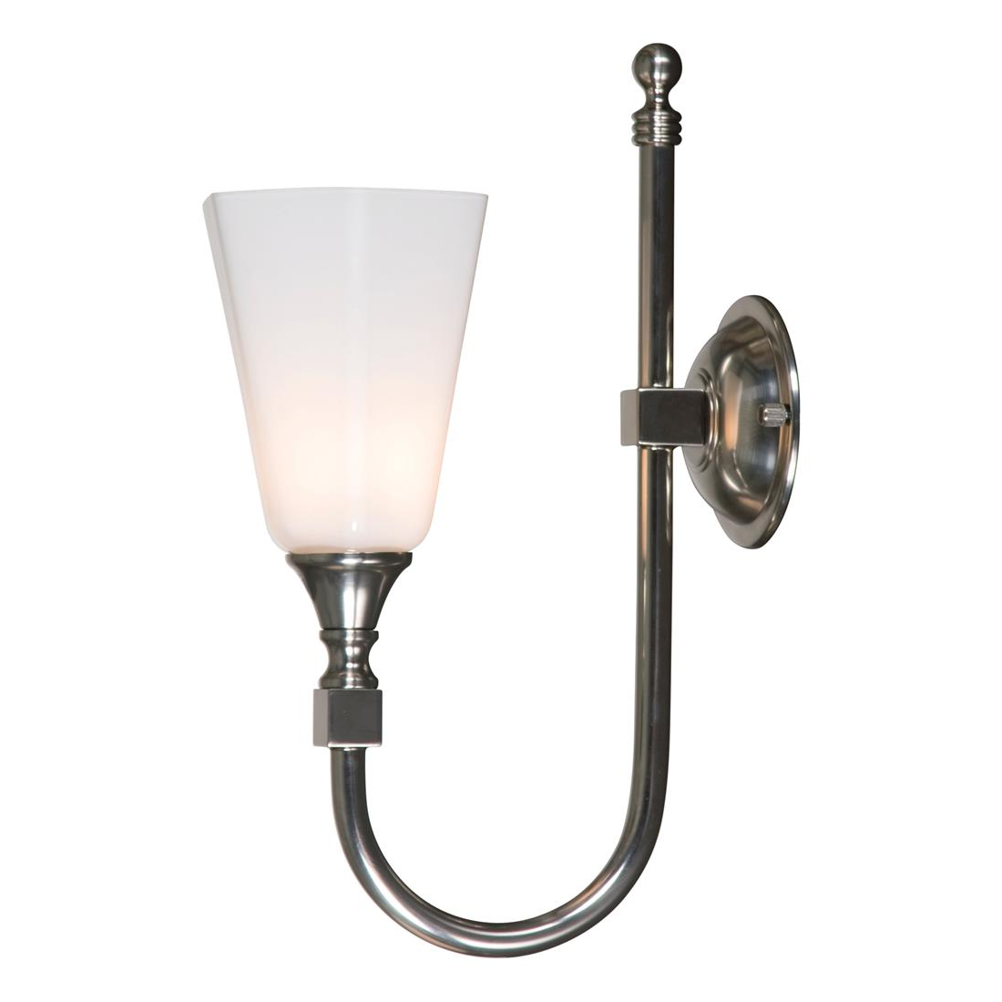 Badkamerlamp Classic Boog met Kubus Hexagon als uplighter