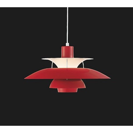 Louis Poulsen PH50 in rood