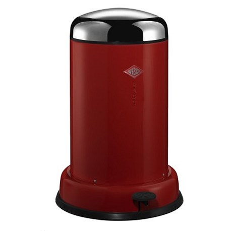 Wesco Prullenbak 15L in rood